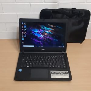 Laptop Acer ES1-432 Intel Celeron N3350 Ram4gb Hdd500gb Layar14in Bandel Normal Semua Siap Pakai