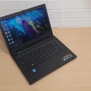 Laptop Lenovo Ideapad 100 Intel Corei3-5005U Ram4Gb Hdd500Gb Layar14in Slim Elegan Siap Pakai