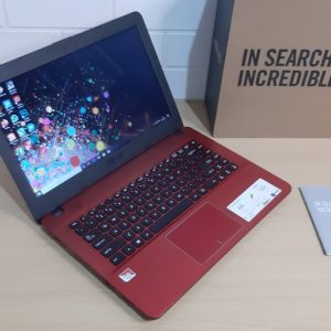 Laptop ASUS X441BA AMD A9-9420 Ram4Gb Hdd1tb Layar14in Elegan Normal Siap Pakai