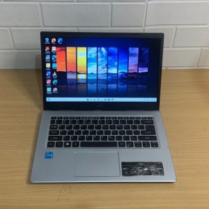 Laptop Acer A514-54 Intel Corei3-1115G4 Ram4gb SSD512Gb NVMe ,Layar14in Slim Elegan Body Almununium, Mesin Masih Segel