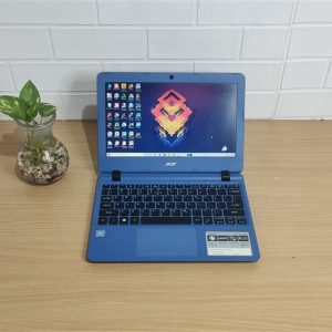 Notebook Acer ES1-132 Intel N3350 Ram 4GB layar 11’6in tipis mulus elegan ringan dibawa siap pakai
