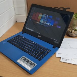 Laptop super tipis mulus elegan Acer Aspire A314-32 Intel N4000 ram 4GB hd 1TB fullset normal siap pakai (terjual)