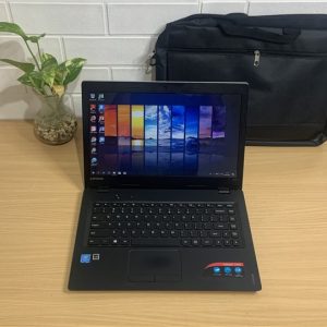 Laptop super slim sudah SSD Lenovo Ideapad 100s Intel pentium Quadcore N3700 ram 4GB SSD 128GB layar 14in elegan