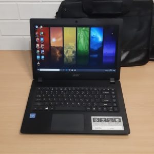 Laptop tipis Acer Aspire A314-31 Intel N3350 ram 4GB hardisk 500GB mulus elegan siap pakai