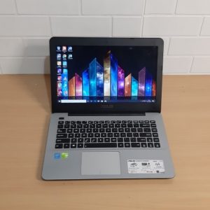 Laptop Asus X455LJ Intel® Core™ i3-4005U ram 6GB hdd 500GB Layar 14in, VGA NVIDIA GeForce 920M 2Gb Vram ,Mulus Normal