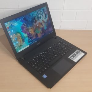 Laptop elegan Acer Aspire A314-32 Intel N4000 ram 4GB hd 1TB Slim normal siap pakai