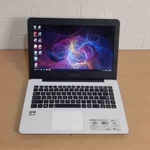 Laptop Asus X454WA AMD E1-6010 Ram4gb Hdd1tb Layar14in Elegan Normal Semua Siap Pakai (TERJUAL)